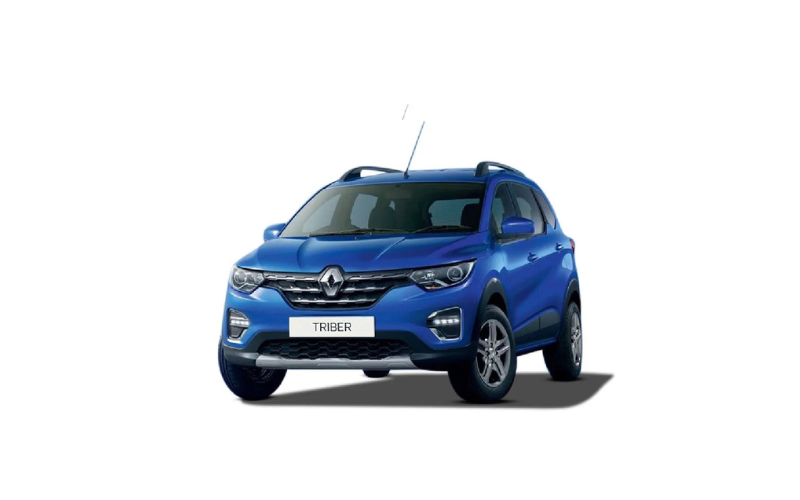 Renault Triber warna Biru