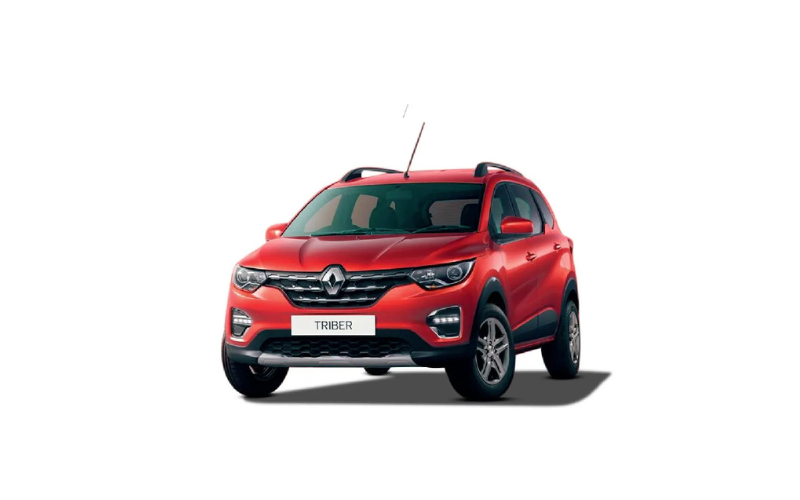 Renault Triber warna Merah